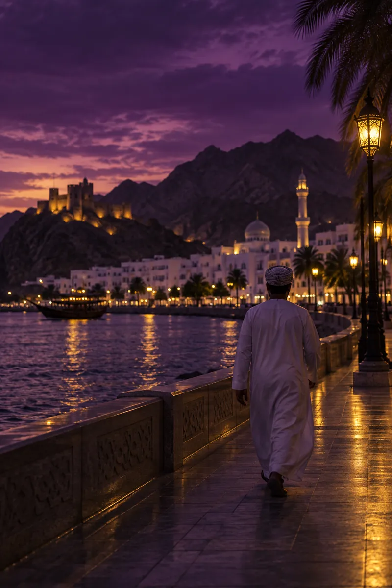 مطرح عند الغروب — Reel